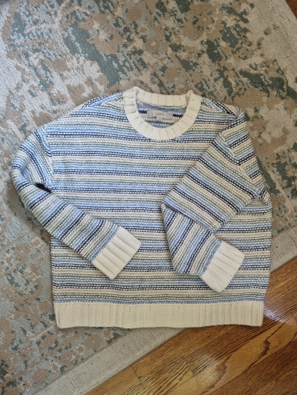 LOFT Womens Sz M Crewneck Sweater